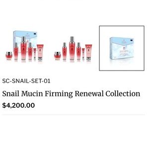 Snail Mucin Firming Renewal Collection - Red secret collagen